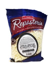 GOTAS DE CHOCOLATE ST MORITZ 500GR COBERTURA BLANCO