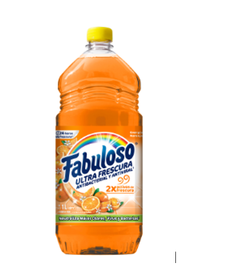 DESINFECTANTE FABULOSO 1LT ENERGÍA NARANJA