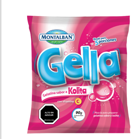 GELATINA GELLA 90GR KOLITA