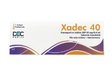 XADEC 40MG X 1JERINGA PRE RELLENA ENOXAPARINA DEC MEDIC
