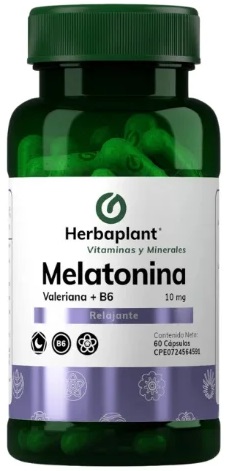 MELATONINA VAL B6 10MG X 60CAPS HERBAPLANT