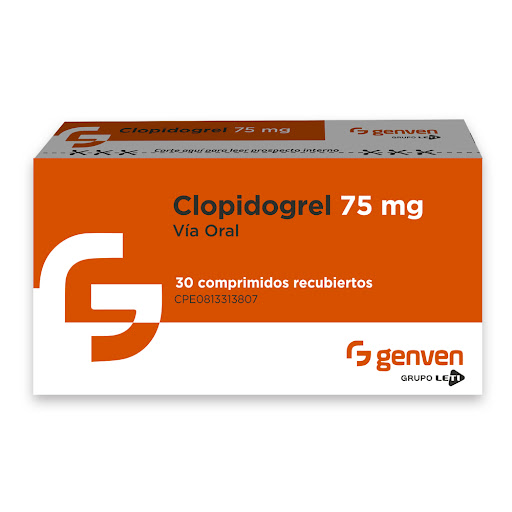 CLOPIDOGREL 75MG X 30COMP GENVEN