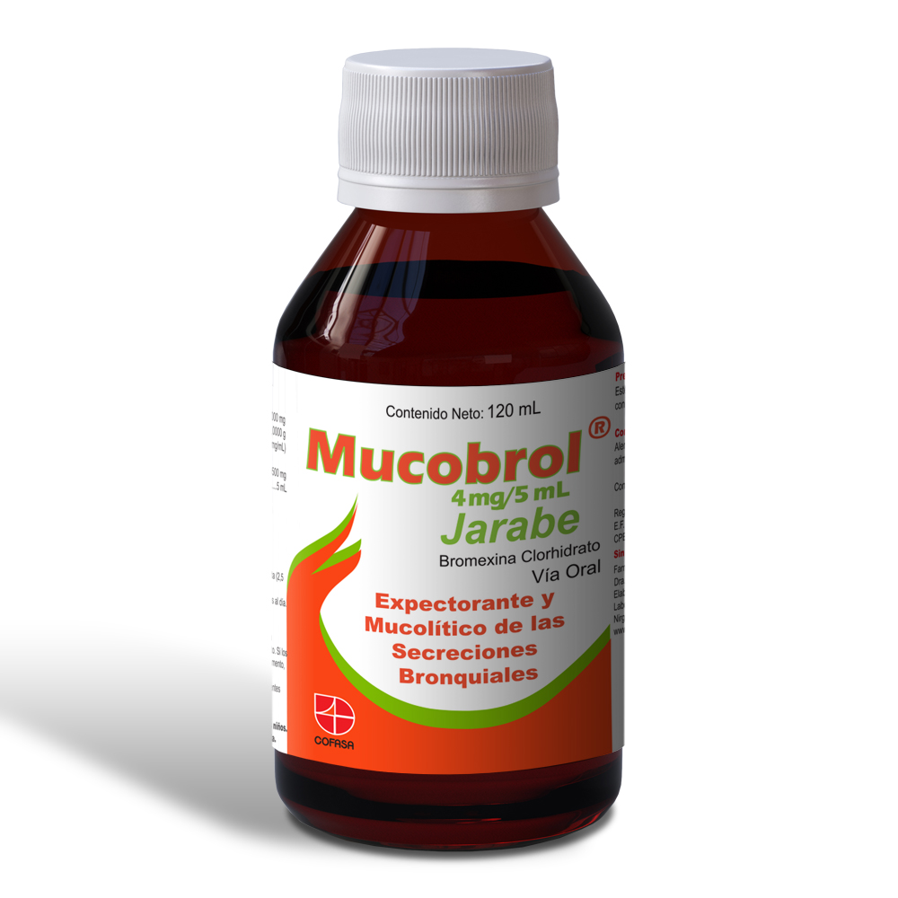 MUCOBROL 4MG/5ML X 120ML COFASA