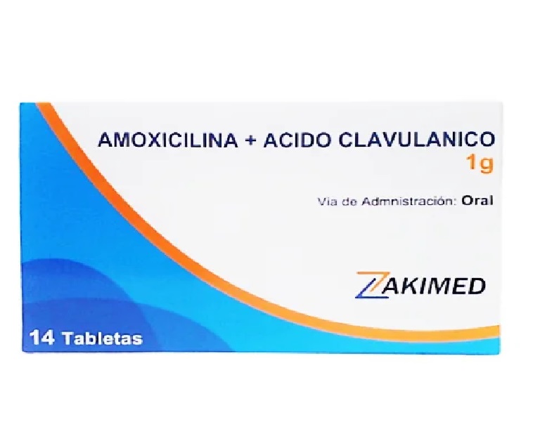 AMOXICILINA AC CLAV 875MG 125MG X 10TABL ZAKIMED