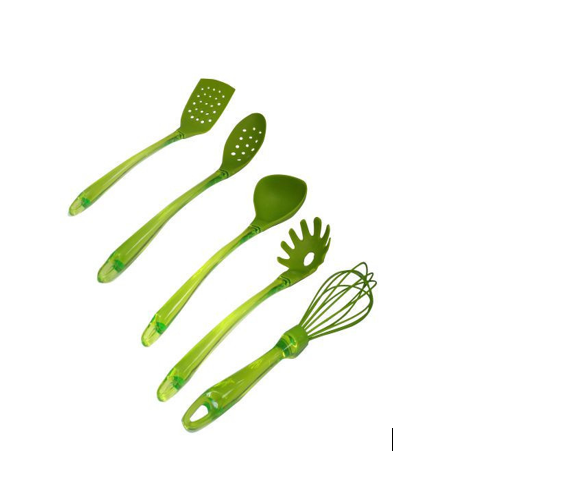 UTENSILIOS DE COCINA 5UND NYLONSET