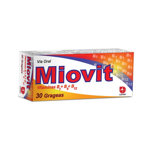 MIOVIT 30 GRAGEAS MOROCHO COFASA