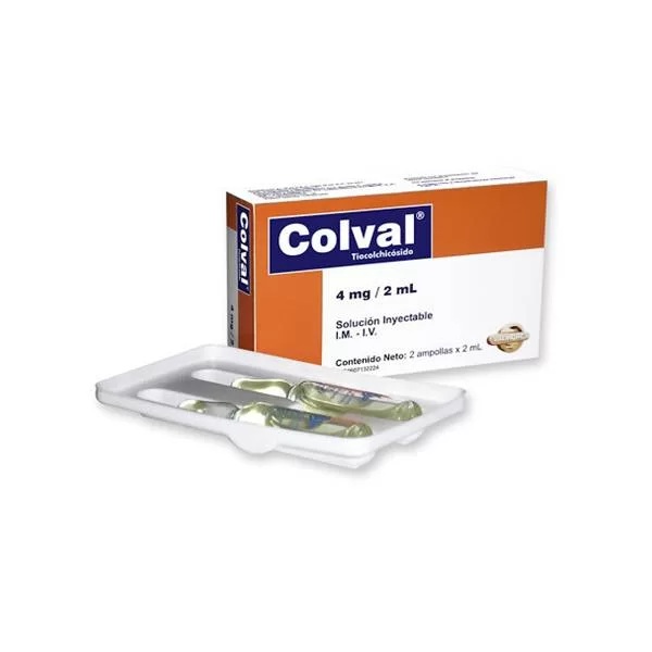 COLVAL 4MG/2ML X 2AMP TIOCOLCHICOSIDO VALMORCA