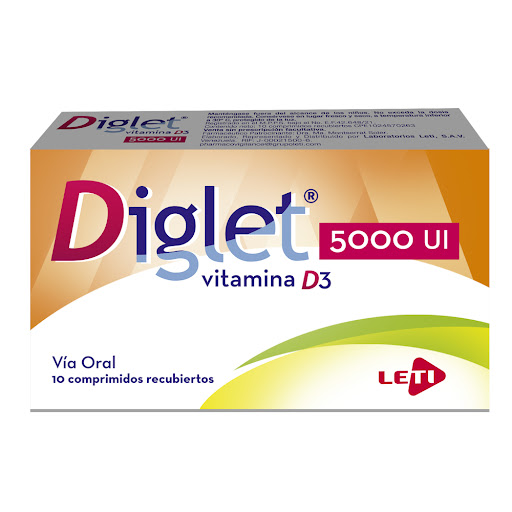 DIGLET 5000UI X 10TABL LETI