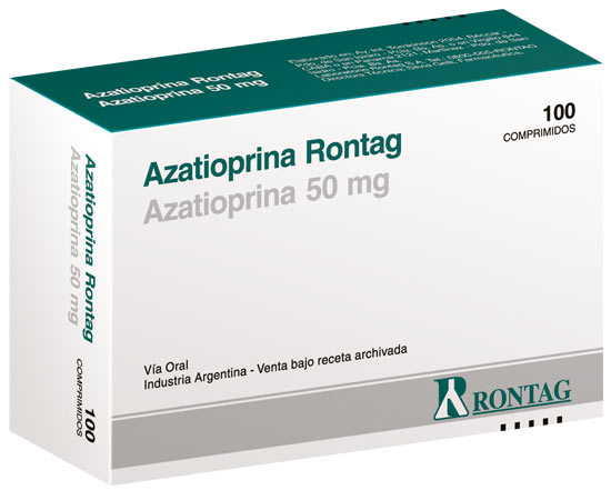 AZATIOPRINA RONTAG 50MG X 25COMP BLIST RONTAG***