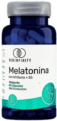 MELATONINA WHITANIA B6 X 60CAPS BIOINFINITY