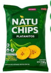 PLATANITOS NATUCHIPS 250GR NATURAL