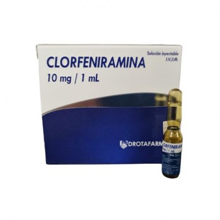 CLORFENIRAMINA 10MG/1ML X 1AMP DROTAFARMA
