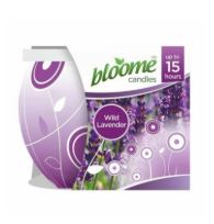 VELA BLOOME 85GR LAVANDA DECORATIVA 15HRS