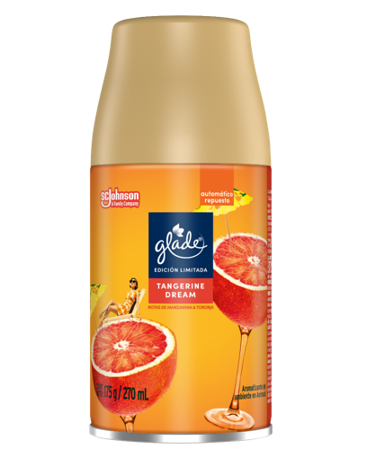AMBIENTADOR GLADE 175GR TAGERINE DREAM REP