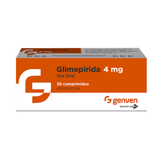 GLIMEPIRIDA 4MG X 30COMP GENVEN