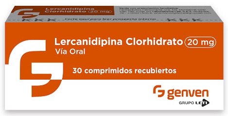 LERCANIDIPINA 20MG X 30COMP GENVEN