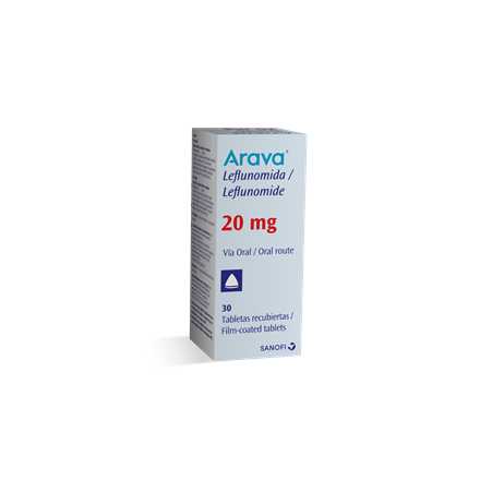 ARAVA 20MG X 30TABL LEFLUNOMIDA SANOFI