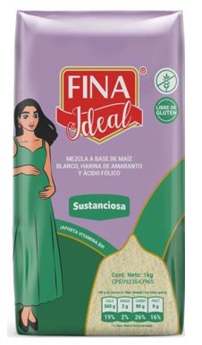HARINA DE MAIZ FINA IDEAL 1KG SUSTANCIOSA