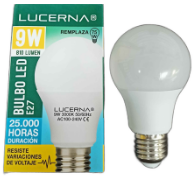 BOMBILLO LUCERNA 9W 3K LED E27