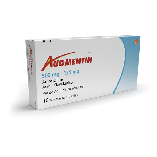 AUGMENTIN 500MG 125MG X 10TABL GSK