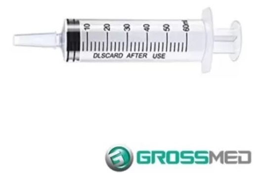 JERINGA 60ML X 1UND ROSCA GROSSMED