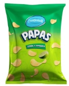PAPAS CRUSTISSIMO 115GR LIMON Y PIMIENTA