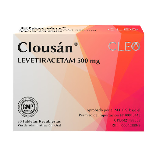 CLOUSAN 500MG X 30TABL LEVETIRACETAM CLEOPHARMA