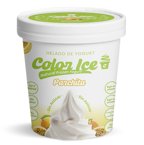 HELADO DE YOGURT COLOR ICE PARCHITA S/A