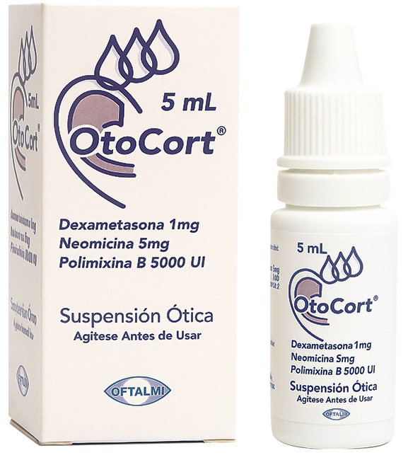 OTOCORT X 5ML SUSP OTICA DEXA NEO POLIMIXINA OFTALMI