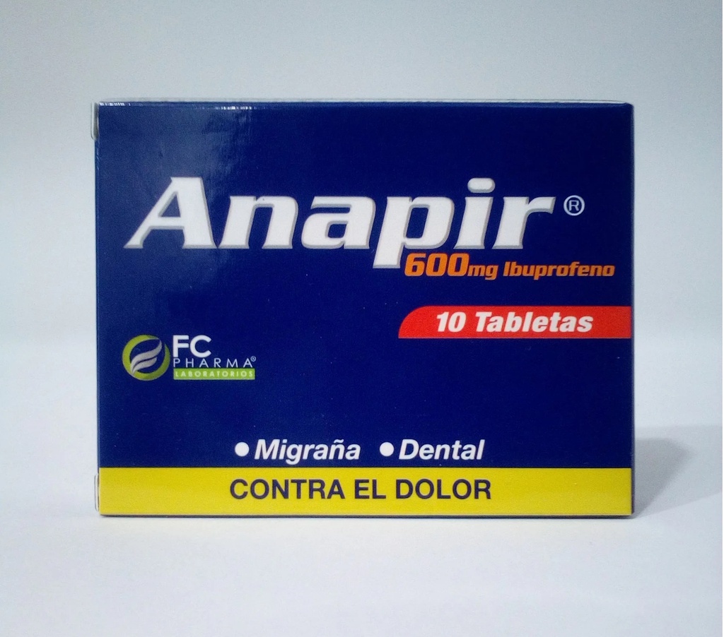 ANAPIR 600MG X 10TABL FC PHARMA