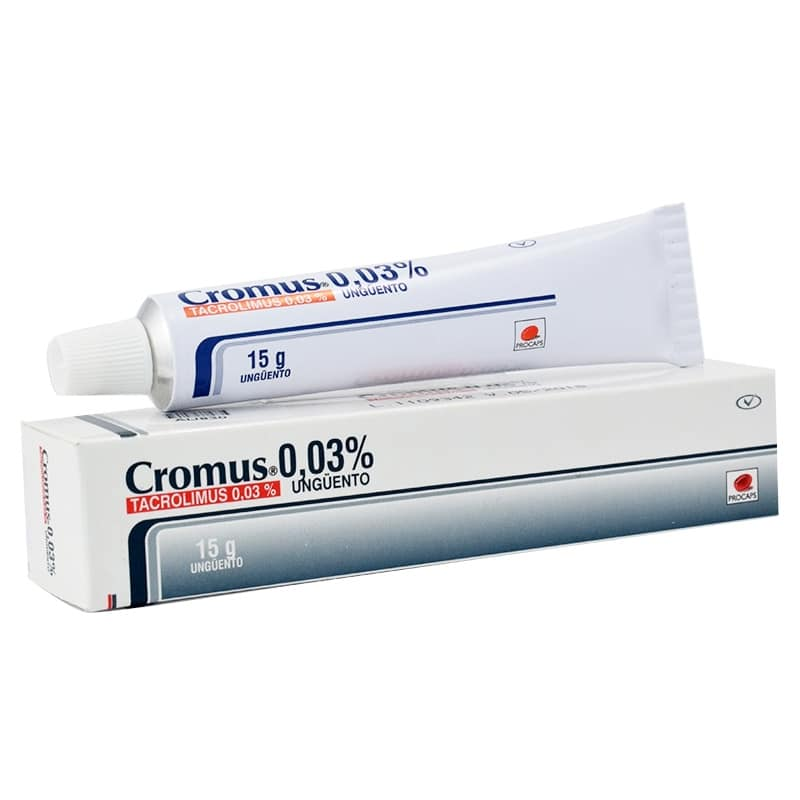 CROMUS UNGUENTO 0,03% X 15GR TACROLIMUS VIVAX