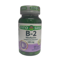 VITAMINA B2 100MG X 60TABL FITOSANA