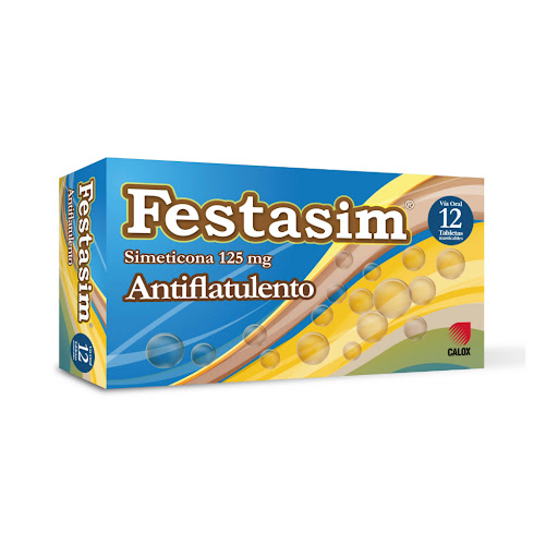 FESTASIM 125MG X 12TABL SIMETICONA CALOX