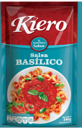 SALSA KIERO 340GR BASILICO DOYPACK