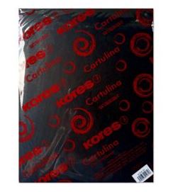 CARTULINA KORES 50X70 NEGRO