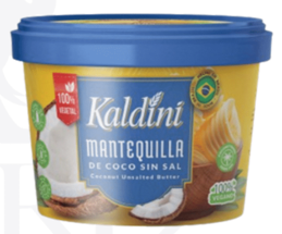 MANTEQUILLA DE COCO KALDINI 200GR S/SAL