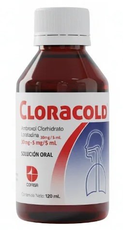 CLORACOLD JBE 30MG 5MG X 120ML AMBR LORAT COFASA