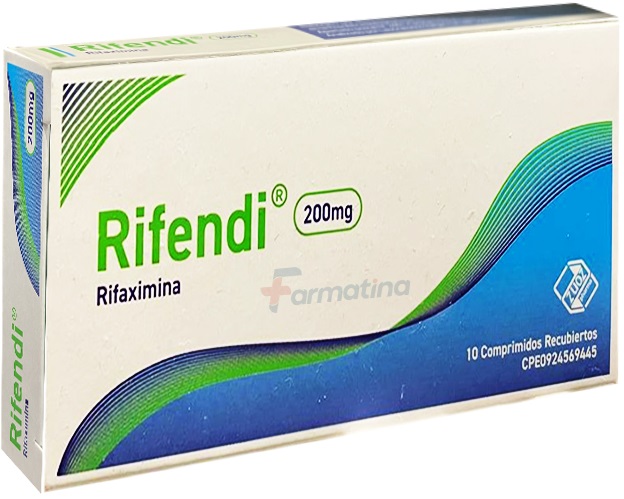 RIFENDI 200MG X 10COMP RIFAMIXINA ZUOZ