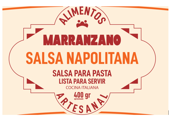 SALSA RUGO VEGETALES MARRANZANO 400GR PASTA