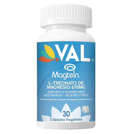 TREONATO DE MAGNESIO 670MG X 30CAPS VAL