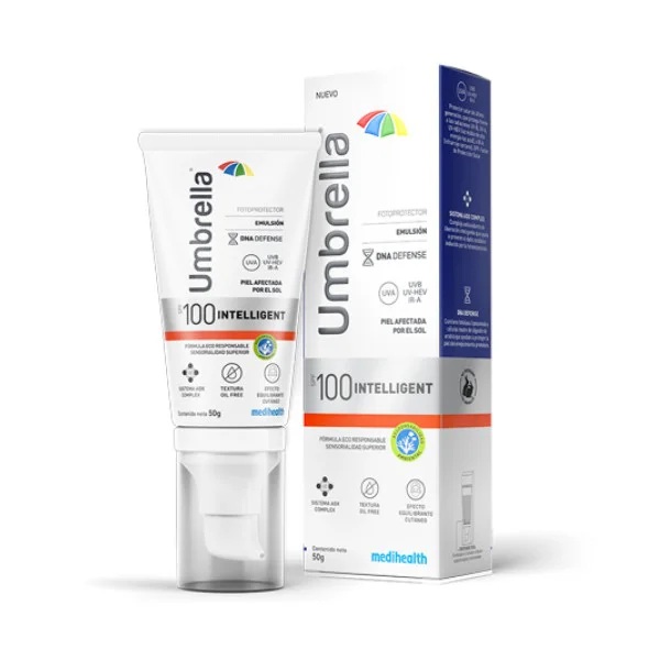 UMBRELLA 100SPF X 50GR FLUIDO INTELIGENTE MEDIHEALTH