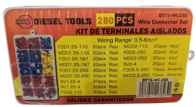TERMINALES DIESEL TOOLS 280PCS
