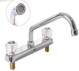 LLAVE GRIVEN P/FREGADERO DOBLE METALICA