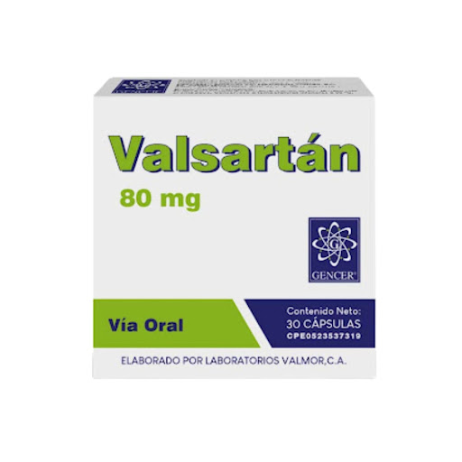VALSARTAN 80MG X 30CAPS GENCER
