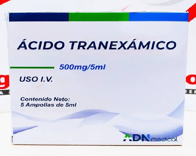ACIDO TRANEXAMICO 500MG/5ML X 1 AMP IV ADN