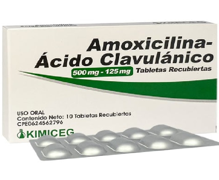 AMOXICILINA AC CLAV 500MG 125MG X 10TABL KIMICEG