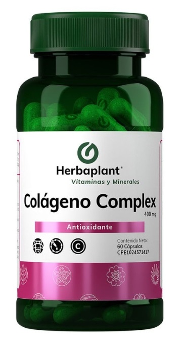 COLAGENO COMPLEX 400MG X 60CAP HERBAPLANT
