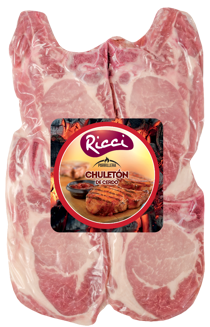 CHULETON DE CERDO RICCI X KG
