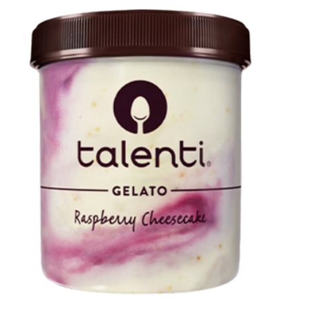 HELADO TALENTI 473ML RASPBERRY CHEESECAKE