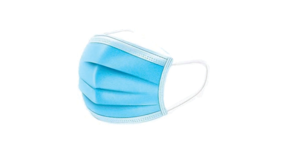 MASCARILLA QUIRURGICA X 5UND AZUL GUOYAN